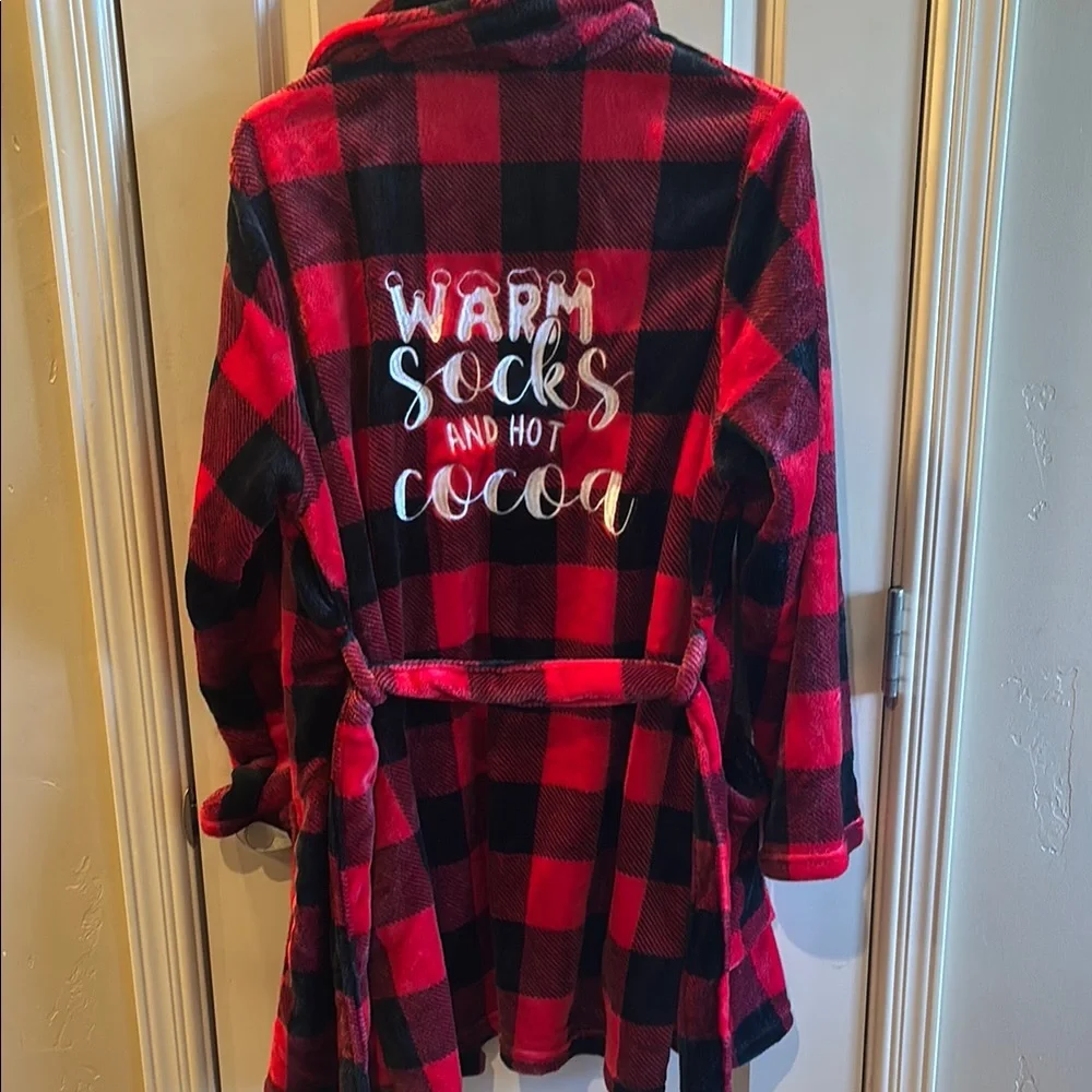 Plaid Robe ❄️ - Picture 1 of 5